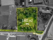 Prodej pozemku pro bydlení, Bouzov, 3462 m2
