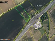 Prodej zemědělské půdy, Bystročice, 7076 m2