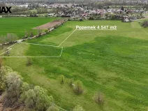 Prodej zemědělské půdy, Olomouc, 4547 m2