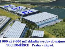 Pronájem skladu, Tuchoměřice, Ke Kopanině, 1000 m2