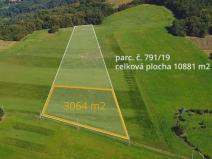 Prodej pozemku pro bydlení, Újezd u Boskovic, 10881 m2
