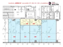 Pronájem kanceláře, Zlín, Kvítková, 82 m2