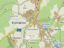 Pronájem výrobních prostor, Komárov, 500 m2