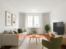 Pronájem bytu 2+1, Ostrava - Muglinov, Olešní, 50 m2