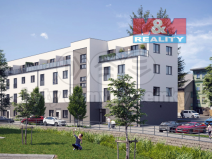 Pronájem bytu 2+kk, Nový Jičín, Palackého, 42 m2