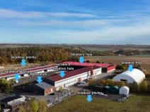 Pronájem výrobních prostor, Tachlovice, Karlštejnská, 28800 m2
