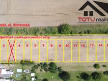 Pronájem zahrady, Jaroměř - Cihelny, 350 m2