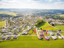 Prodej pozemku pro bydlení, Luka nad Jihlavou, Za Dvorem, 992 m2