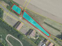 Prodej zahrady, Nestrašovice, 810 m2