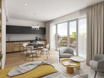 Prodej bytu 1+kk, Brno, Podveská, 35 m2