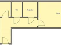 Pronájem bytu 2+1, Praha - Nusle, Na Pankráci, 62 m2