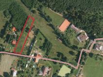 Pronájem zahrady, Klatovy - Chaloupky, 2308 m2