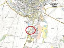 Prodej podílu komerčního pozemku, Uherský Brod, 926 m2