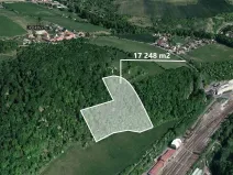 Prodej podílu lesa, Bystřany, 12936 m2