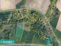 Prodej podílu 1/8 pozemku, Kravaře, 8500 m2