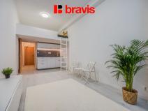 Pronájem bytu 1+kk, Brno - Medlánky, Hudcova, 25 m2