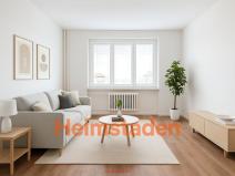 Pronájem bytu 2+1, Ostrava - Poruba, Bohuslava Martinů, 54 m2