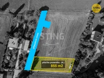 Prodej pozemku pro bydlení, Ropice, 855 m2