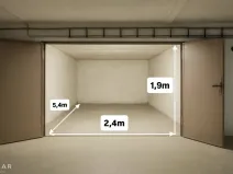 Prodej garáže, Brno - Komárov, Za školou, 13 m2