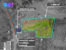 Prodej pozemku pro bydlení, Dub nad Moravou - Bolelouc, 1966 m2