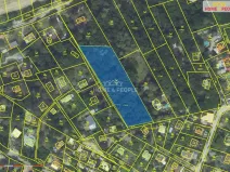 Prodej zahrady, Praha - Lipence, 2442 m2