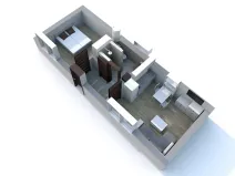 Pronájem bytu 2+kk, Ostřetín, 31 m2