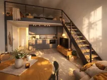 Pronájem bytu 2+kk, Praha - Vršovice, Kubánské náměstí, 55 m2