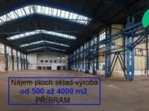 Pronájem skladu, Příbram, 4000 m2