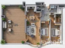 Prodej bytu 3+kk, Praha - Hlubočepy, Voskovcova, 83 m2