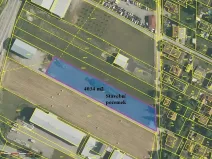 Prodej komerčního pozemku, Kamenný Újezd, Průmyslová, 4034 m2