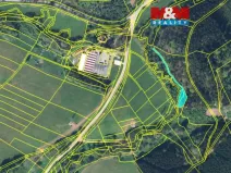 Prodej lesa, Stárkov, 640 m2