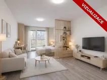 Pronájem bytu 1+1, Praha - Hodkovičky, Šífařská, 33 m2