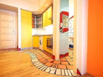 Pronájem bytu 1+kk, Praha, Viktora Huga, 38 m2