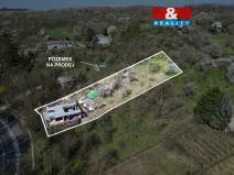 Prodej zahrady, Želešice, 1635 m2