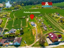 Prodej pozemku pro bydlení, Týn nad Vltavou - Hněvkovice na levém břehu Vltavy, 1869 m2
