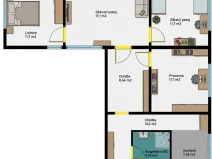 Prodej bytu 4+1, Český Těšín, Slezská, 83 m2