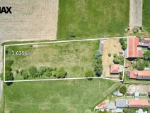 Prodej pozemku pro bydlení, Hlušice - Hlušičky, 3629 m2