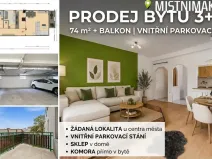 Prodej bytu 3+kk, Olomouc - Nová Ulice, U stadionu, 74 m2
