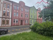 Pronájem atypického bytu, Chomutov, náměstí Dr. Beneše, 155 m2