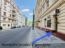 Pronájem obchodního prostoru, Praha, Bělehradská, 50 m2