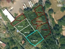 Prodej pozemku pro bydlení, Krupka, Prokopská, 1296 m2