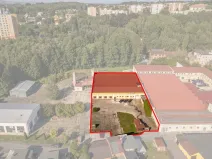 Pronájem skladu, Hrádek nad Nisou, Legionářská, 1788 m2