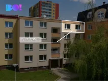 Prodej bytu 2+1, Přerov, Trávník, 52 m2