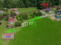 Prodej pozemku pro bydlení, Valašské Meziříčí - Bynina, 837 m2