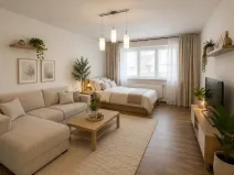 Pronájem bytu 1+1, Hulín, nám. Míru, 45 m2
