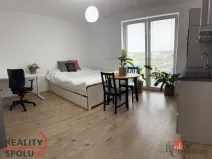 Pronájem bytu 1+kk, Plzeň - Újezd, Diamantová, 30 m2