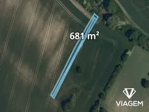 Prodej pole, Domanín, 681 m2