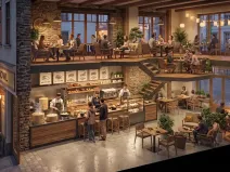 Pronájem restaurace, Praha - Nové Město, Václavské náměstí, 98 m2