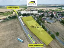 Prodej komerčního pozemku, Branišovice, 12815 m2