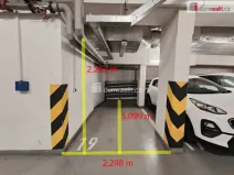 Pronájem garáže, Praha - Kunratice, V Zeleném údolí, 13 m2